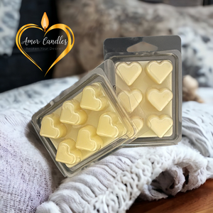 Wax melts can be placed in a wax warmer device 